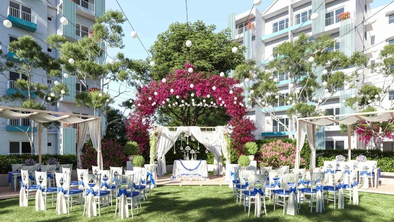 Santorini Blue Hotel Negombo Bagian luar foto