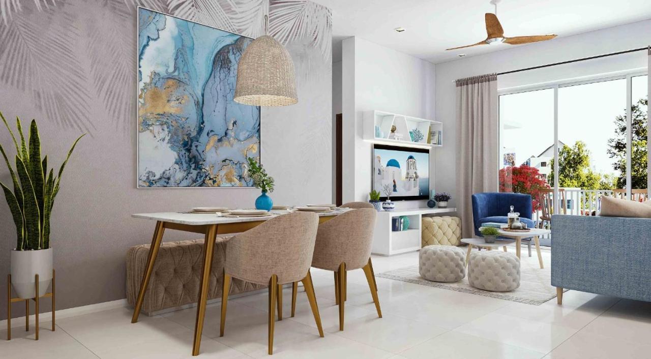 Santorini Blue Hotel Negombo Bagian luar foto
